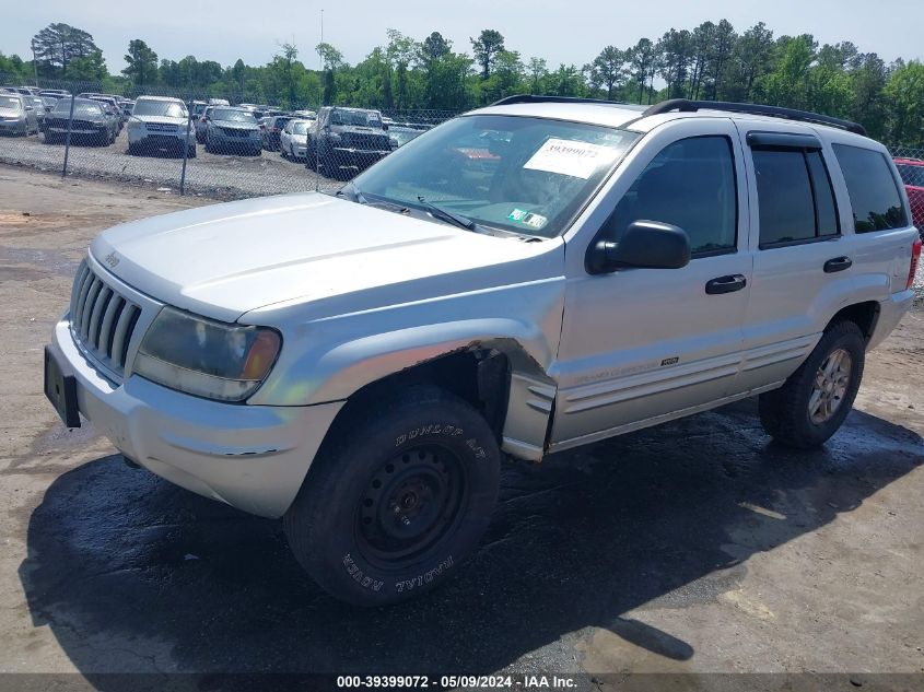 2004 Jeep Grand Cherokee Laredo VIN: 1J4GW48N94C102027 Lot: 39399072