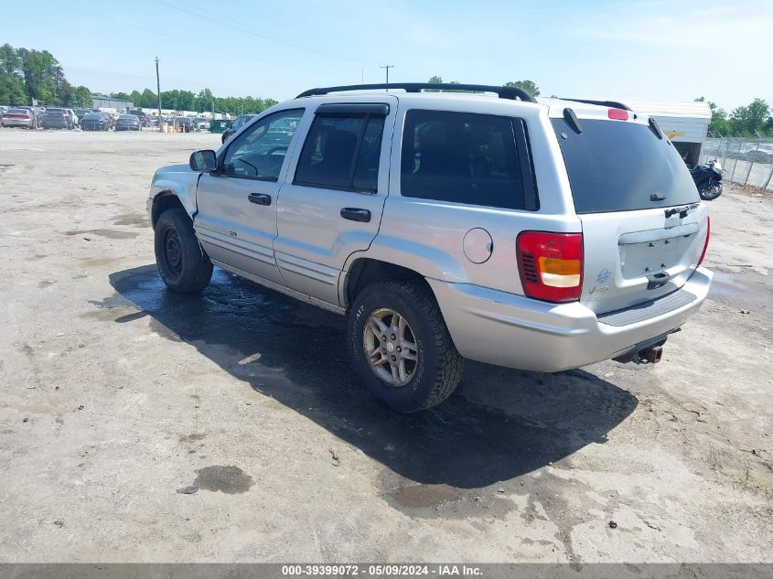 2004 Jeep Grand Cherokee Laredo VIN: 1J4GW48N94C102027 Lot: 39399072