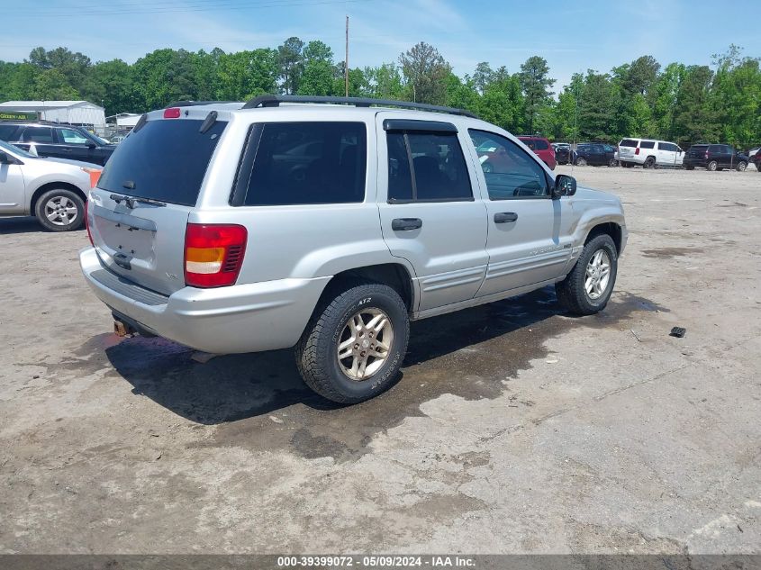 2004 Jeep Grand Cherokee Laredo VIN: 1J4GW48N94C102027 Lot: 39399072