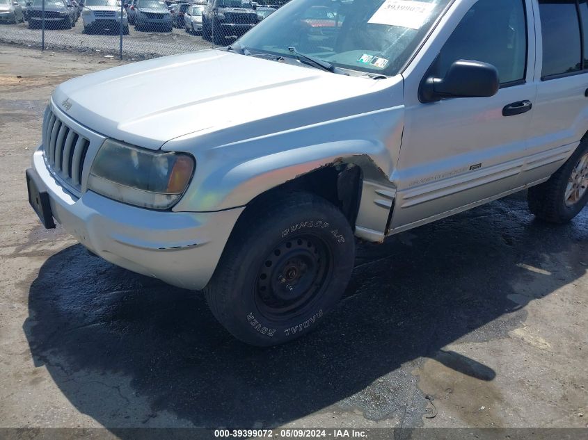 2004 Jeep Grand Cherokee Laredo VIN: 1J4GW48N94C102027 Lot: 39399072