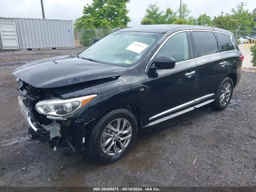 2015 Infiniti Qx60 VIN: 5N1AL0MMXFC513011 Lot: 39399073