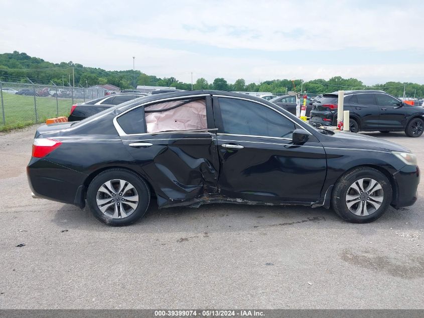 2014 Honda Accord Lx VIN: 1HGCR2F31EA203580 Lot: 39399074