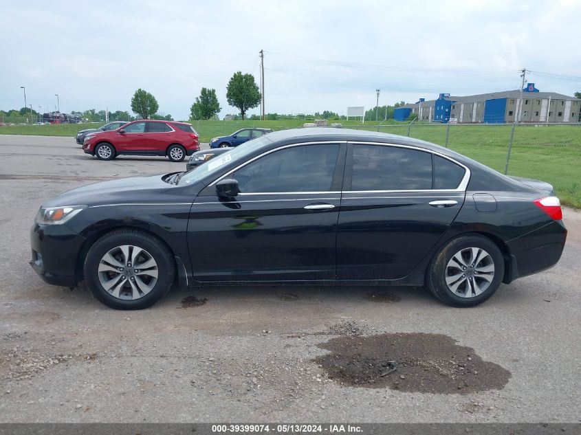 2014 Honda Accord Lx VIN: 1HGCR2F31EA203580 Lot: 39399074