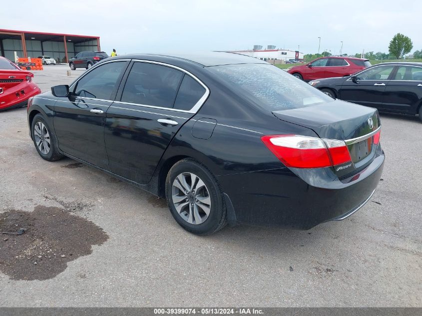 2014 Honda Accord Lx VIN: 1HGCR2F31EA203580 Lot: 39399074