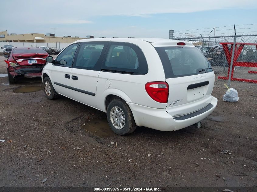 2005 Dodge Grand Caravan Se VIN: 1D4GP24R35B227373 Lot: 39399075