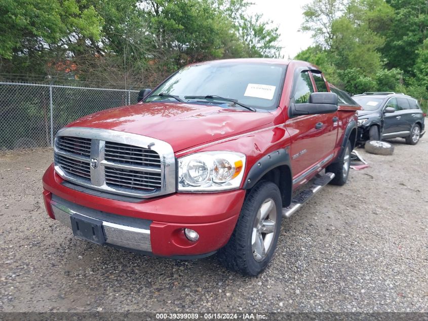 2007 Dodge Ram 1500 Laramie VIN: 1D3HU18297J603334 Lot: 39399089