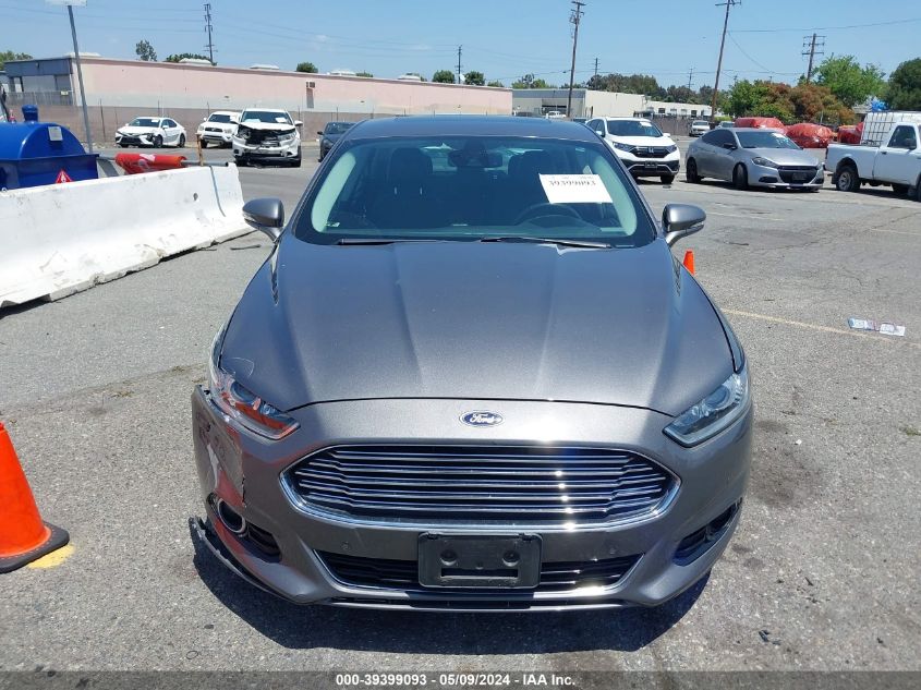 2013 Ford Fusion Energi Titanium VIN: 3FA6P0SU1DR351579 Lot: 39399093