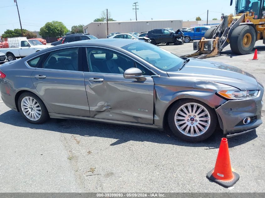 2013 Ford Fusion Energi Titanium VIN: 3FA6P0SU1DR351579 Lot: 39399093