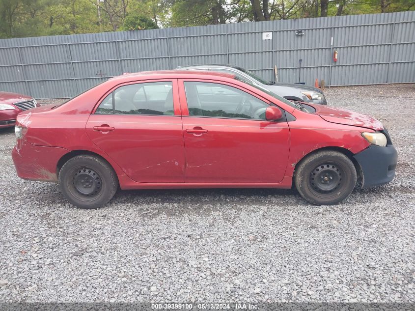 2009 Toyota Corolla Le VIN: 1NXBU40E19Z151527 Lot: 39399100