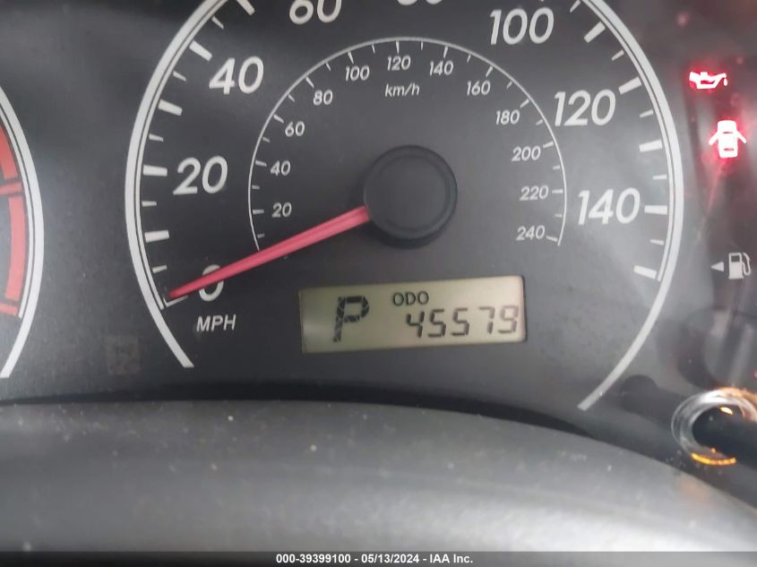 2009 Toyota Corolla Le VIN: 1NXBU40E19Z151527 Lot: 39399100