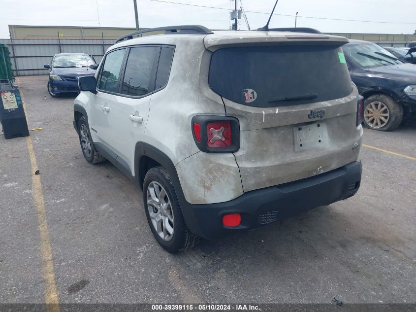 2016 Jeep Renegade Latitude VIN: ZACCJABT5GPC49437 Lot: 39399115