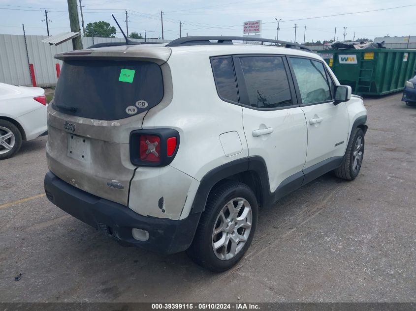 2016 Jeep Renegade Latitude VIN: ZACCJABT5GPC49437 Lot: 39399115