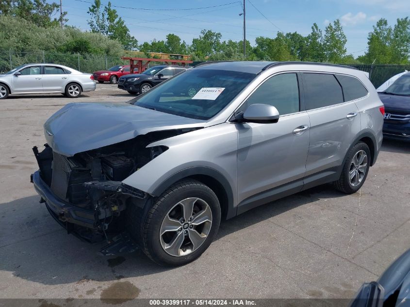 2016 Hyundai Santa Fe Se VIN: KM8SMDHF4GU159549 Lot: 39399117