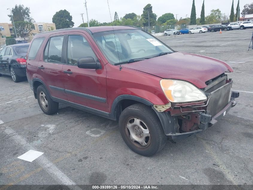 2003 Honda Cr-V Lx VIN: JHLRD68473C002064 Lot: 39399126