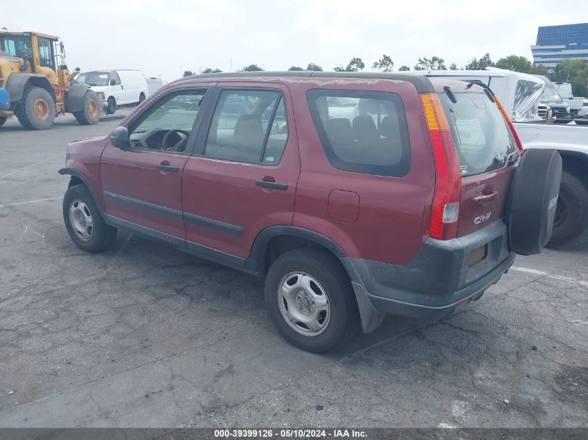 2003 Honda Cr-V Lx VIN: JHLRD68473C002064 Lot: 39399126