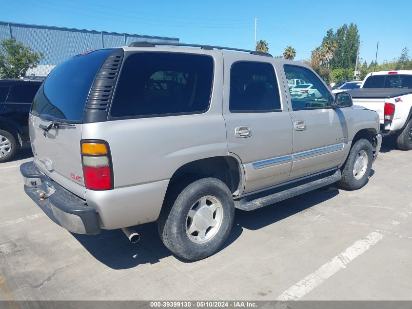 2004 GMC Yukon Sle VIN: 1GKEC13V84R221278 Lot: 39399130