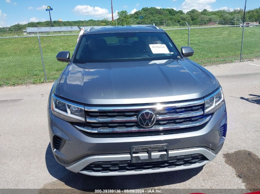 2022 Volkswagen Atlas Cross Sport 3.6L V6 Se W/Technology VIN: 1V2HE2CA5NC222817 Lot: 39399136