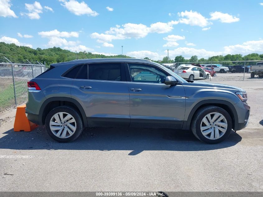 2022 Volkswagen Atlas Cross Sport 3.6L V6 Se W/Technology VIN: 1V2HE2CA5NC222817 Lot: 39399136