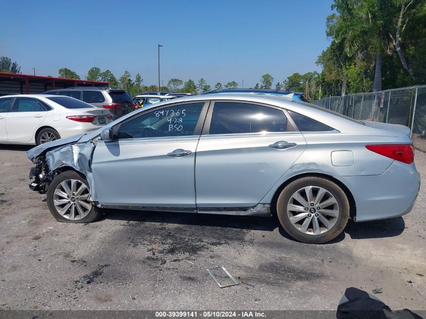 2014 Hyundai Sonata Limited VIN: 5NPEC4AC0EH847365 Lot: 39399141