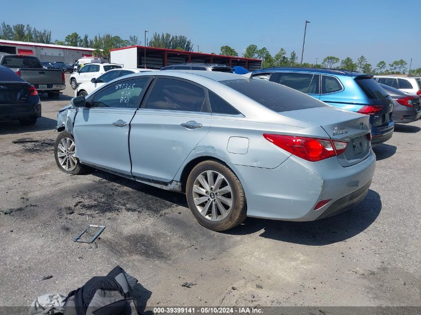 2014 Hyundai Sonata Limited VIN: 5NPEC4AC0EH847365 Lot: 39399141