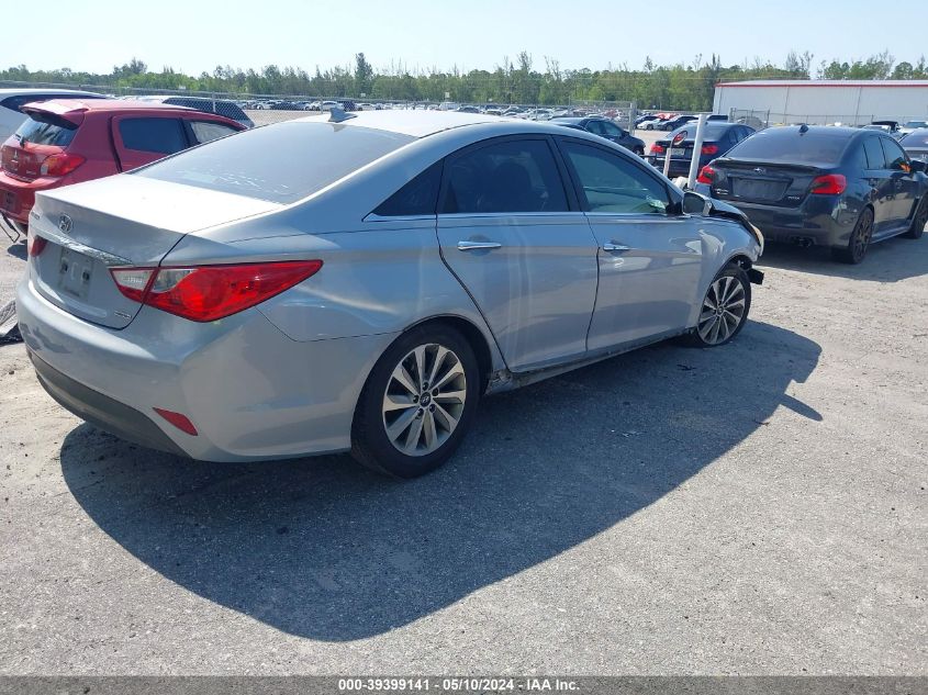 2014 Hyundai Sonata Limited VIN: 5NPEC4AC0EH847365 Lot: 39399141