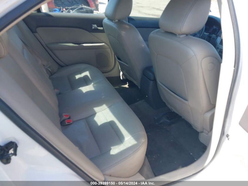 2010 Ford Fusion Sel VIN: 3FAHP0JA0AR410486 Lot: 39399150