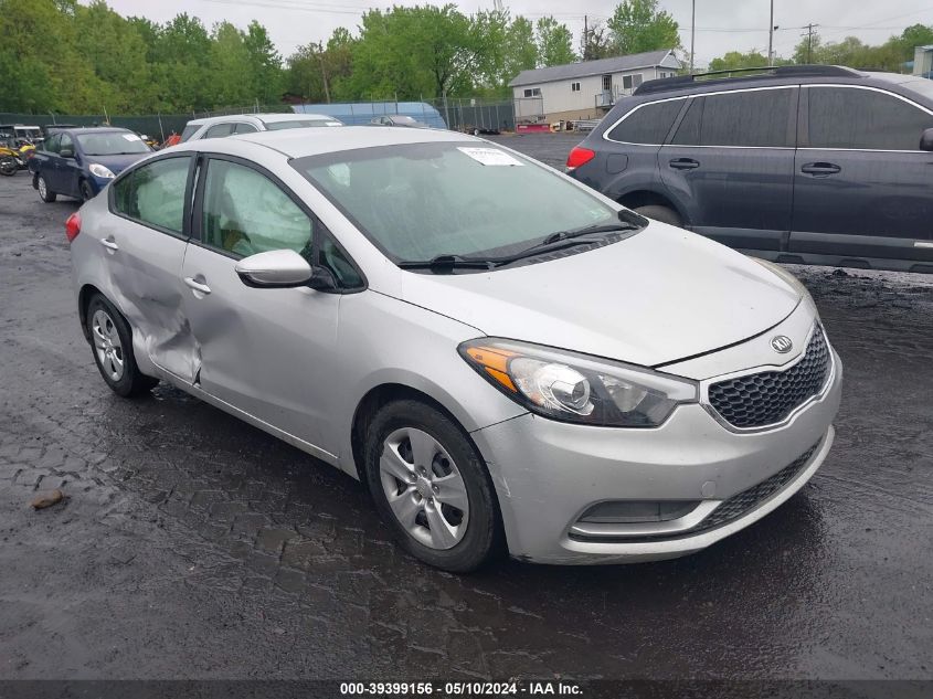 2015 Kia Forte Lx VIN: KNAFX4A64F5427528 Lot: 39399156