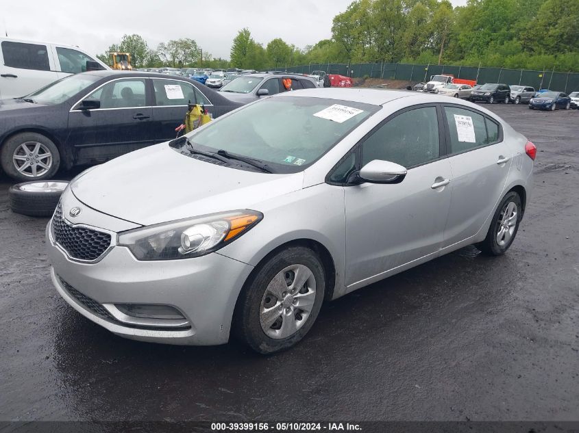 2015 Kia Forte Lx VIN: KNAFX4A64F5427528 Lot: 39399156