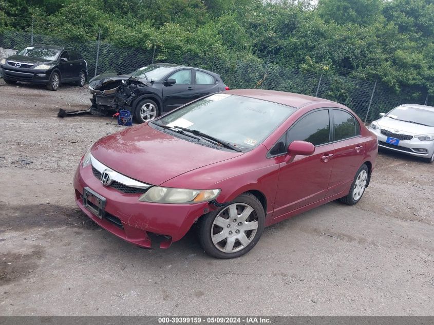 2011 Honda Civic Lx VIN: 2HGFA1F55BH526057 Lot: 39399159