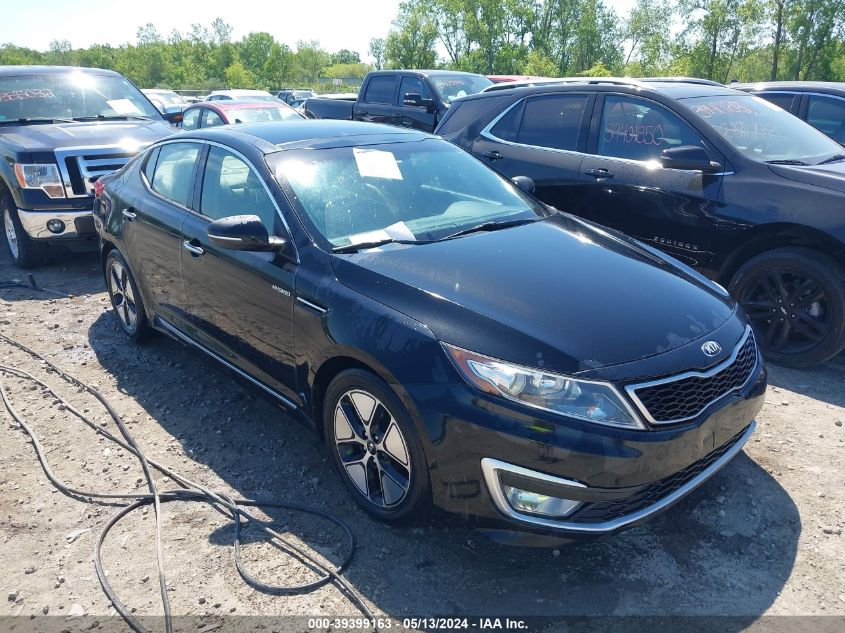 2013 Kia Optima Hybrid Ex VIN: KNAGM4AD9D5041728 Lot: 39399163