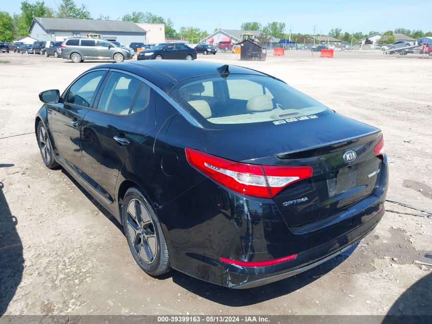 2013 Kia Optima Hybrid Ex VIN: KNAGM4AD9D5041728 Lot: 39399163