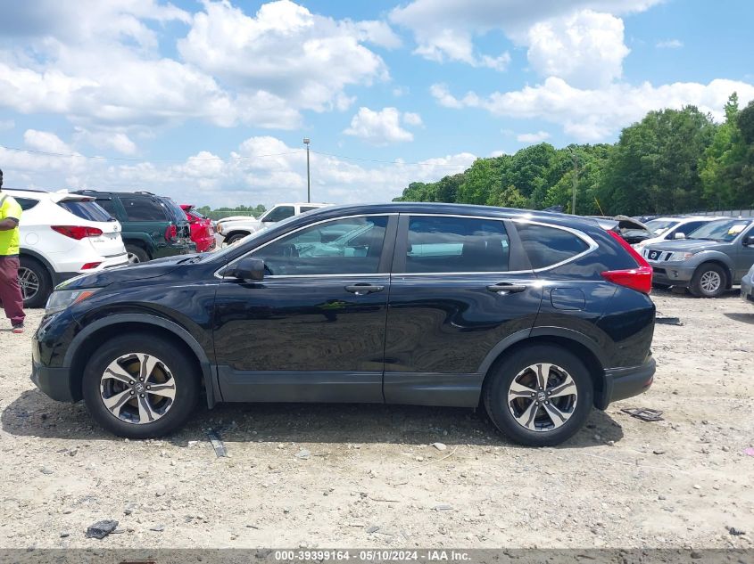 2017 Honda Cr-V Lx VIN: 7FARW5H3XHE000865 Lot: 39399164