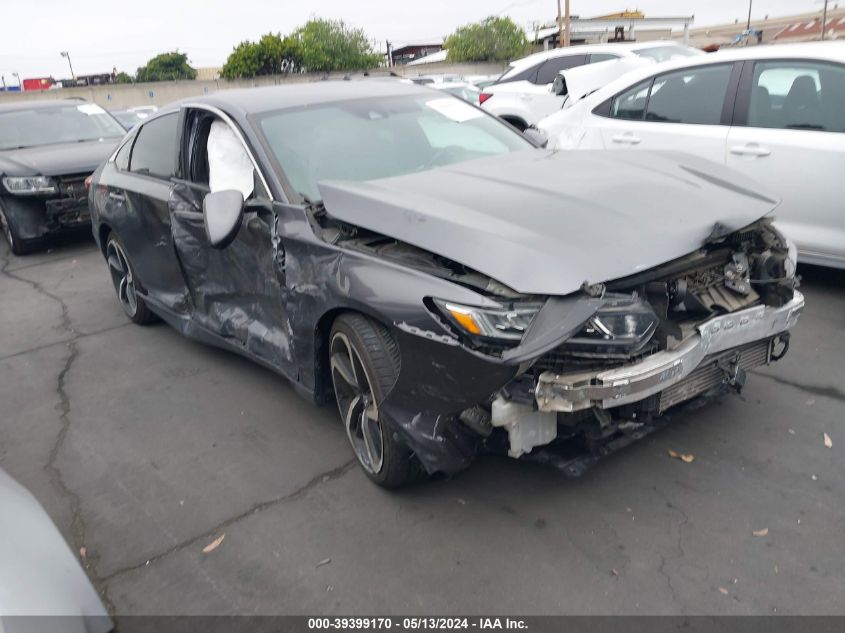 2018 Honda Accord Sport VIN: 1HGCV1F36JA259398 Lot: 39399170