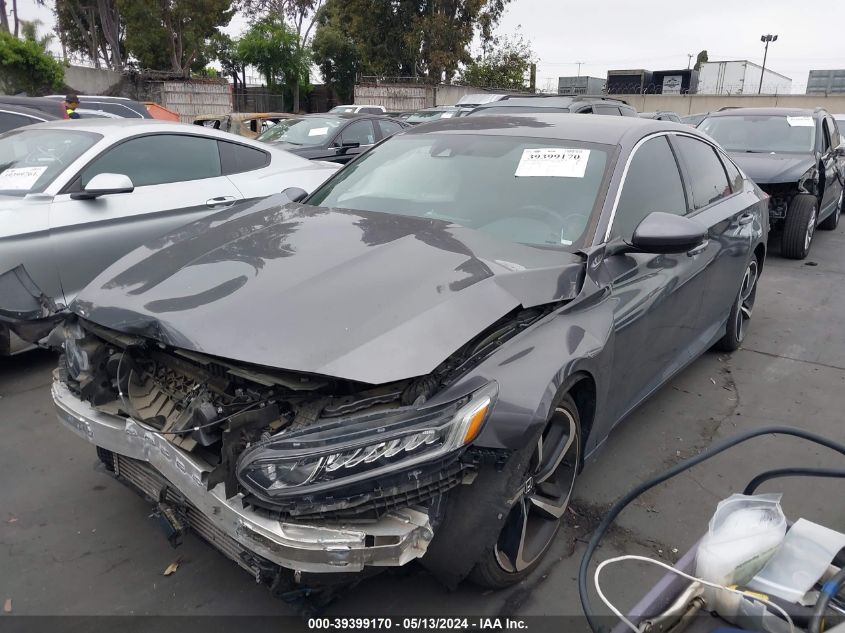 2018 Honda Accord Sport VIN: 1HGCV1F36JA259398 Lot: 39399170