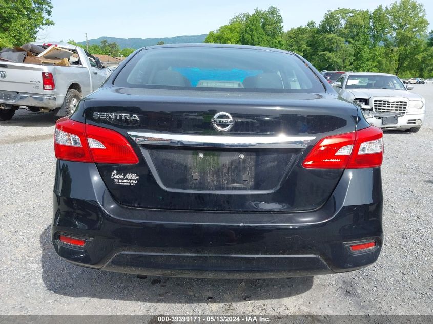 2018 Nissan Sentra S VIN: 3N1AB7AP6JY304866 Lot: 39399171