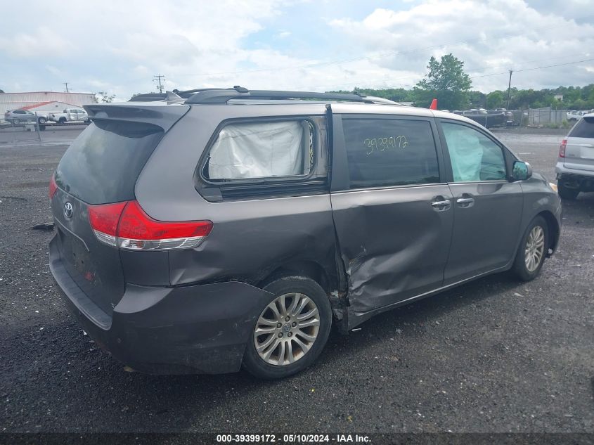 2014 Toyota Sienna Xle V6 8 Passenger VIN: 5TDYK3DC8ES431290 Lot: 39399172