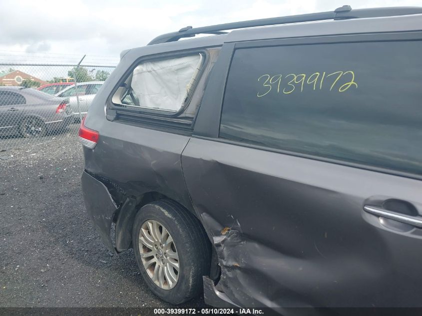 2014 Toyota Sienna Xle V6 8 Passenger VIN: 5TDYK3DC8ES431290 Lot: 39399172