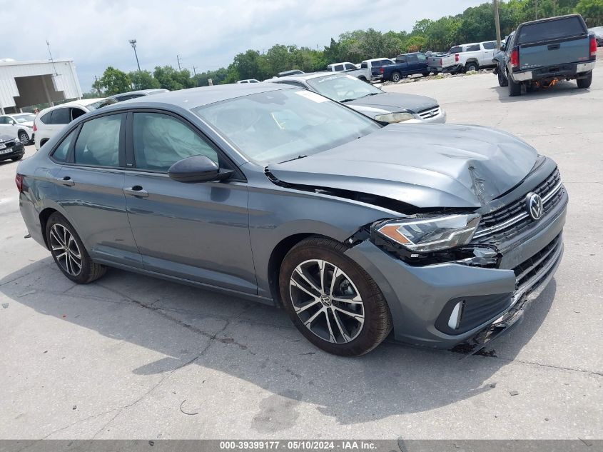 2024 Volkswagen Jetta 1.5T Sport VIN: 3VWAM7BU6RM017149 Lot: 39399177