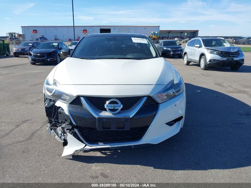 2016 Nissan Maxima 3.5 Platinum VIN: 1N4AA6APXGC900953 Lot: 39399180