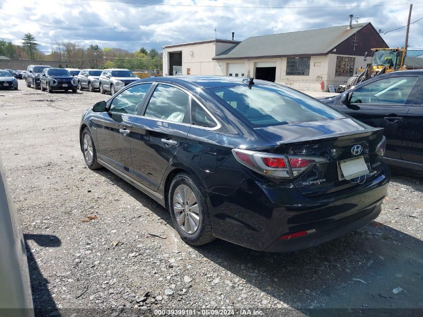 2016 Hyundai Sonata Hybrid Se VIN: KMHE24L19GA036071 Lot: 39399181