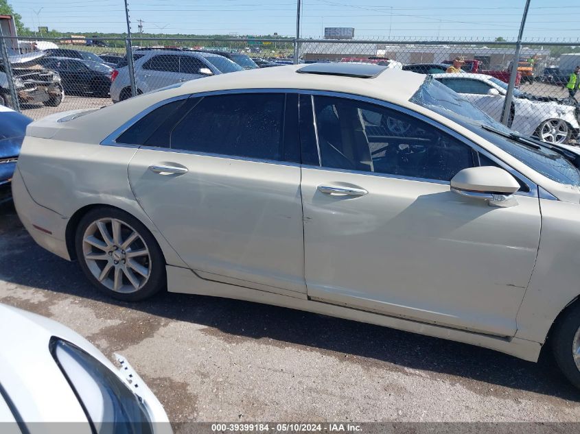 2015 Lincoln Mkz VIN: 3LN6L2JK7FR608566 Lot: 39399184