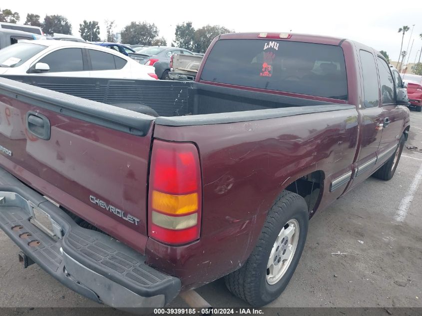 2001 Chevrolet Silverado 1500 Ls VIN: 2GCEC19T311222327 Lot: 39399185