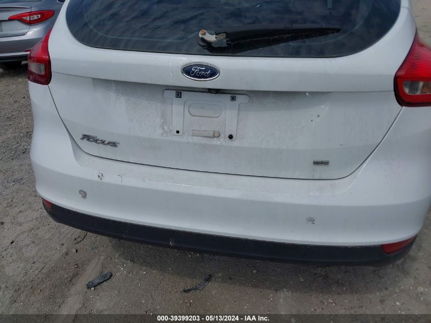 2017 Ford Focus Se VIN: 1FADP3K2XHL268485 Lot: 39399203