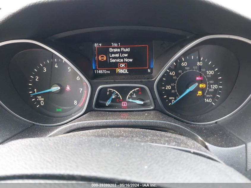 2017 Ford Focus Se VIN: 1FADP3K2XHL268485 Lot: 39399203