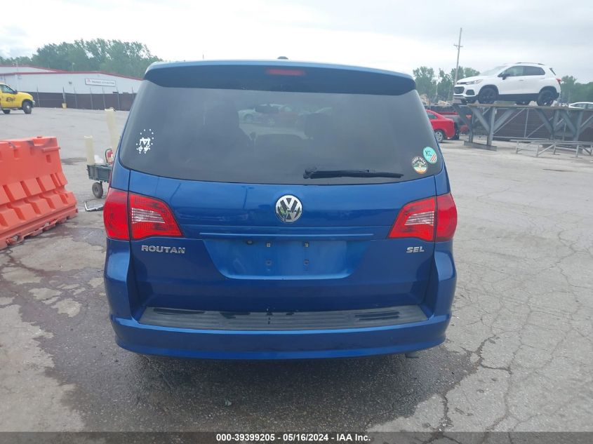 2010 Volkswagen Routan Sel VIN: 2V4RW5DX5AR295961 Lot: 39399205