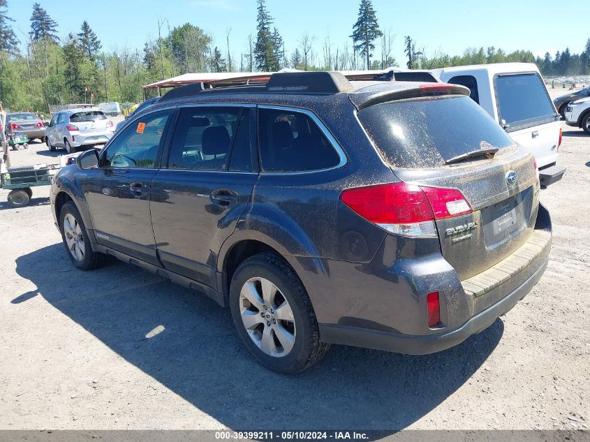 2012 Subaru Outback 2.5I Limited VIN: 4S4BRBKC7C3233177 Lot: 39399211