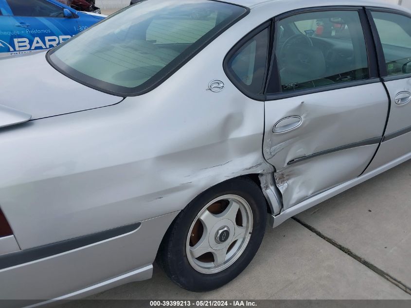 2000 Chevrolet Impala Ls VIN: 2G1WH55K4Y9237420 Lot: 39399213