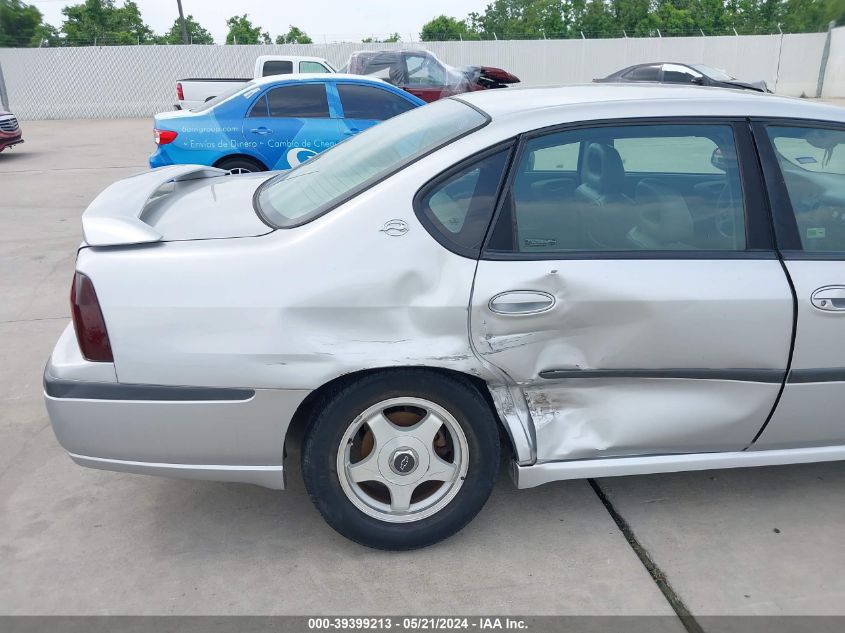 2000 Chevrolet Impala Ls VIN: 2G1WH55K4Y9237420 Lot: 39399213