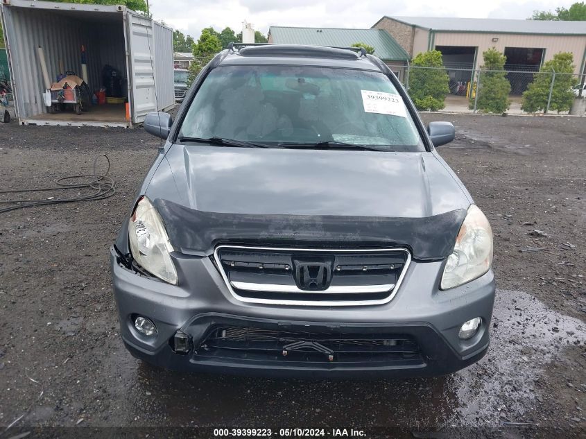 2006 Honda Cr-V Se VIN: SHSRD78956U429757 Lot: 39399223