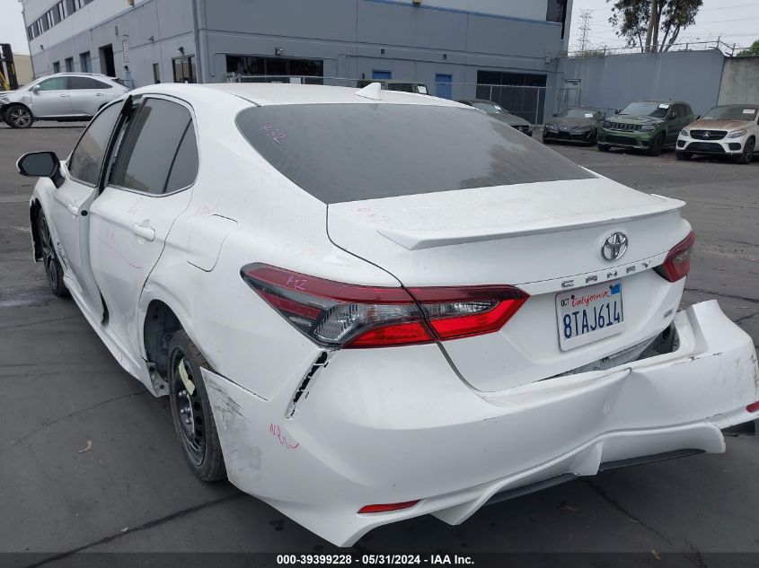 2021 Toyota Camry Se VIN: 4T1G11AK5MU403418 Lot: 39399228